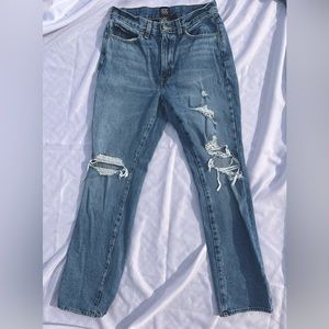 BDG Bootcut Ripped Jeans Medium Wash Size 27